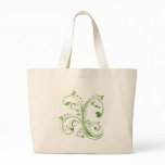 Abstract Floral Butterflies Design bags