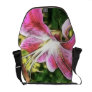 Abstract Floral Courier Bags