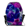 Abstract Floral Messenger Bags
