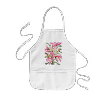 Abstract Flower Apron aprons