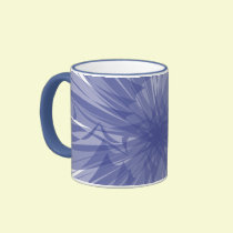 Abstract Flower mugs by designcreatology Abstract Flower mugs