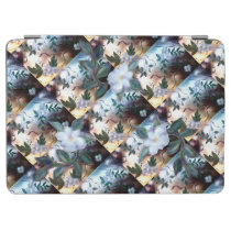 Abstract Flower Pattern IPad Air Cover at Zazzle