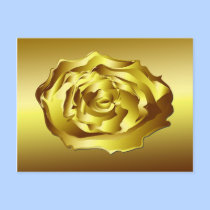 Abstract Flower postcards