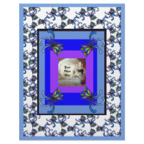 Abstract flower Scrapbooking Paper letterhead