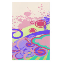 abstract flowers in the sky notebook-01 customized stationery