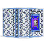 Abstract Flowers Memories Binder