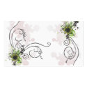 abstract flowers Profile Card business cards by coconutpie abstract flowers Profile Card business cards