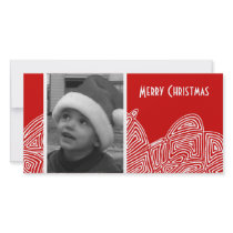 Abstract Flurry photo cards