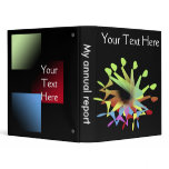 abstract folder vinyl binders