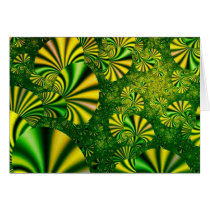 abstract fractal art (69) greeting cards