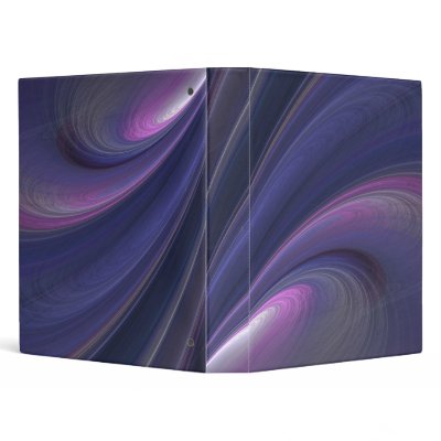 Abstract Fractal Curve Avery Binder by duhlar