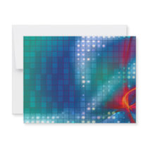 Abstract Fractal Grid Background Announcements