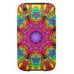 Abstract fractal kaleidoscope iPhone 3 case
