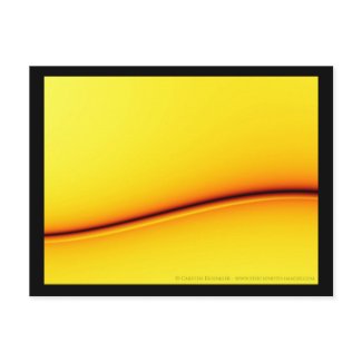 Abstract fractal postcard postcard
