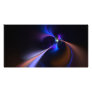 Abstract Fractal Vortex Texture Custom Photo Card