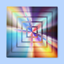 Abstract Fractals magnets