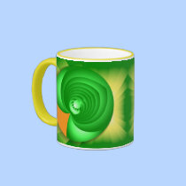 Abstract Fractals mugs