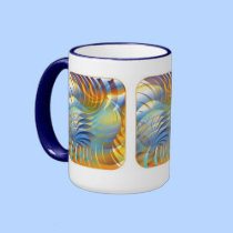 Abstract Fractals mugs