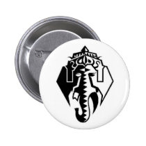 Abstract Ganesh Button buttons