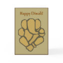 Abstract Ganesh Diwali Card by lisajparker Abstract Ganesh Diwali Card