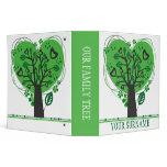 Abstract Genealogy Family Tree Binder
