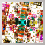 Abstract Geometric Art Poster