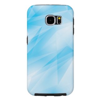 Abstract/Geometric Blues Samsung Galaxy S6 Cases