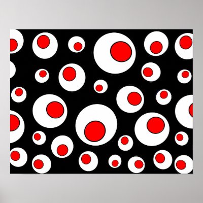 Abstract Geometric Cool Circles Posters by artbymar