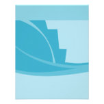 Abstract Geometric Design in Turquoise and Teal. Invites