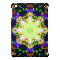 Abstract Geometric Flower ipad mini cases