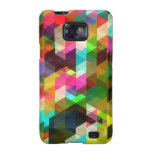 Abstract Geometric Galaxy S2 Cases