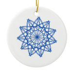 Abstract Geometric Star Design ornaments