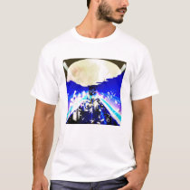 Abstract Geometry 2.5 (night app) t-shirts