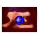 ABSTRACT GLASS CIRCLE cards
