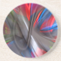 Abstract Graffiti Beverage Coaster