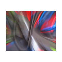 Abstract Graffiti Gallery Wrapped Canvas