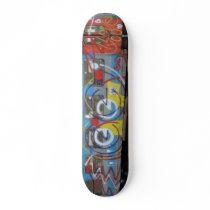 Abstract Graffiti Train Skate Board skateboards by mannysThoughts Abstract Graffiti Train Skate Board skateboards