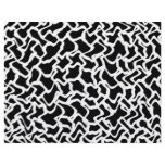 Abstract Graphic Pattern Black and White. Full Color Flyer