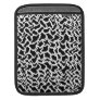 Abstract Graphic Pattern Black and White. Ipad Sleeves
