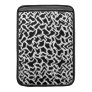 Abstract Graphic Pattern Black and White. Macbook Sleeves