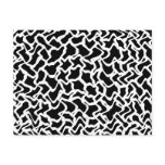 Abstract Graphic Pattern Black and White. Postcards