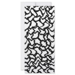 Abstract Graphic Pattern Black and White. Rack Card Design