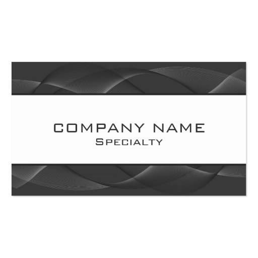 Abstract gray Business Cards