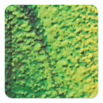 Abstract Green and Yellow Stickers