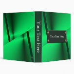 abstract green binder binders