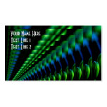 Abstract Green Blue Black Design Business Card