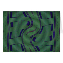 abstract green cards