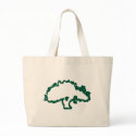Abstract Green Oak Tree bags