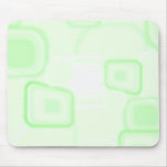 Abstract Green Square Mousepads