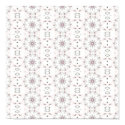 abstract groovy floral pattern print